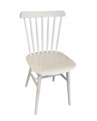 Chaise stye scandinave à barreaux en bois