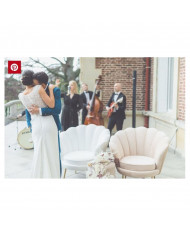 Fauteuil forme coquillage L'original