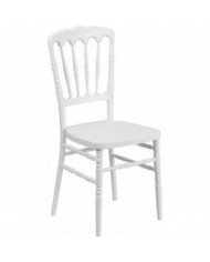 Chaise Napoléon blanche Een polypropylène 1er prix