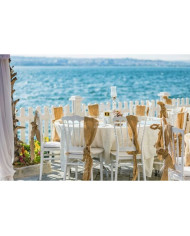 Chaise Napoléon blanche de qualité 1er prix